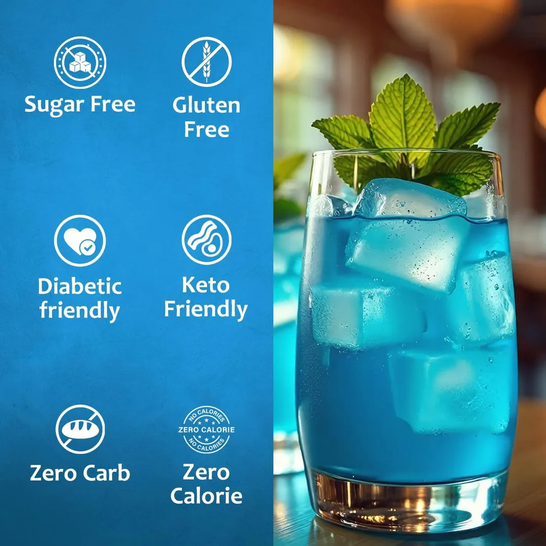 Sugar-Free Blue Raspberry Syrup
