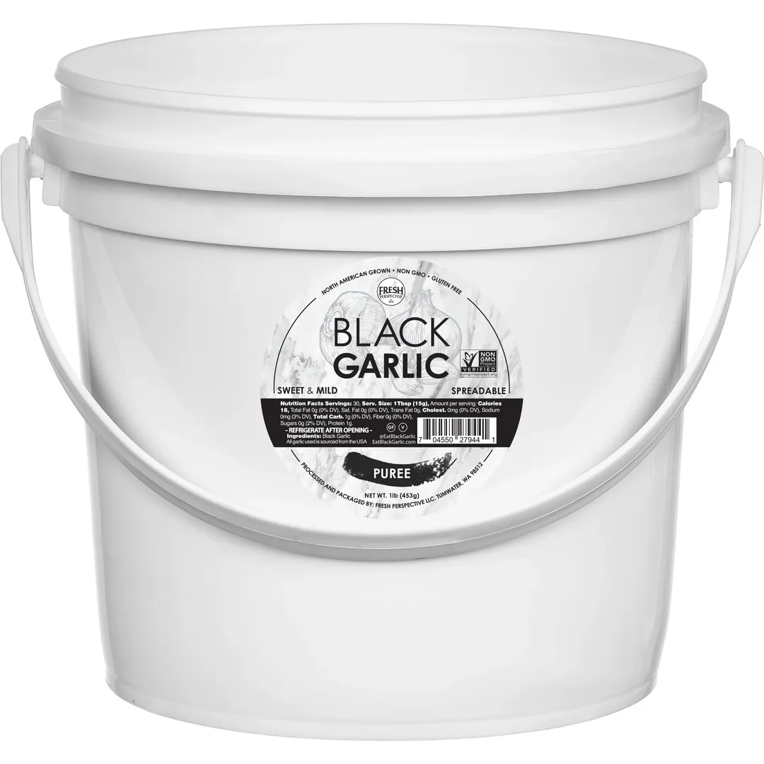 Black Garlic Puree (1lb Bulk Sizes)