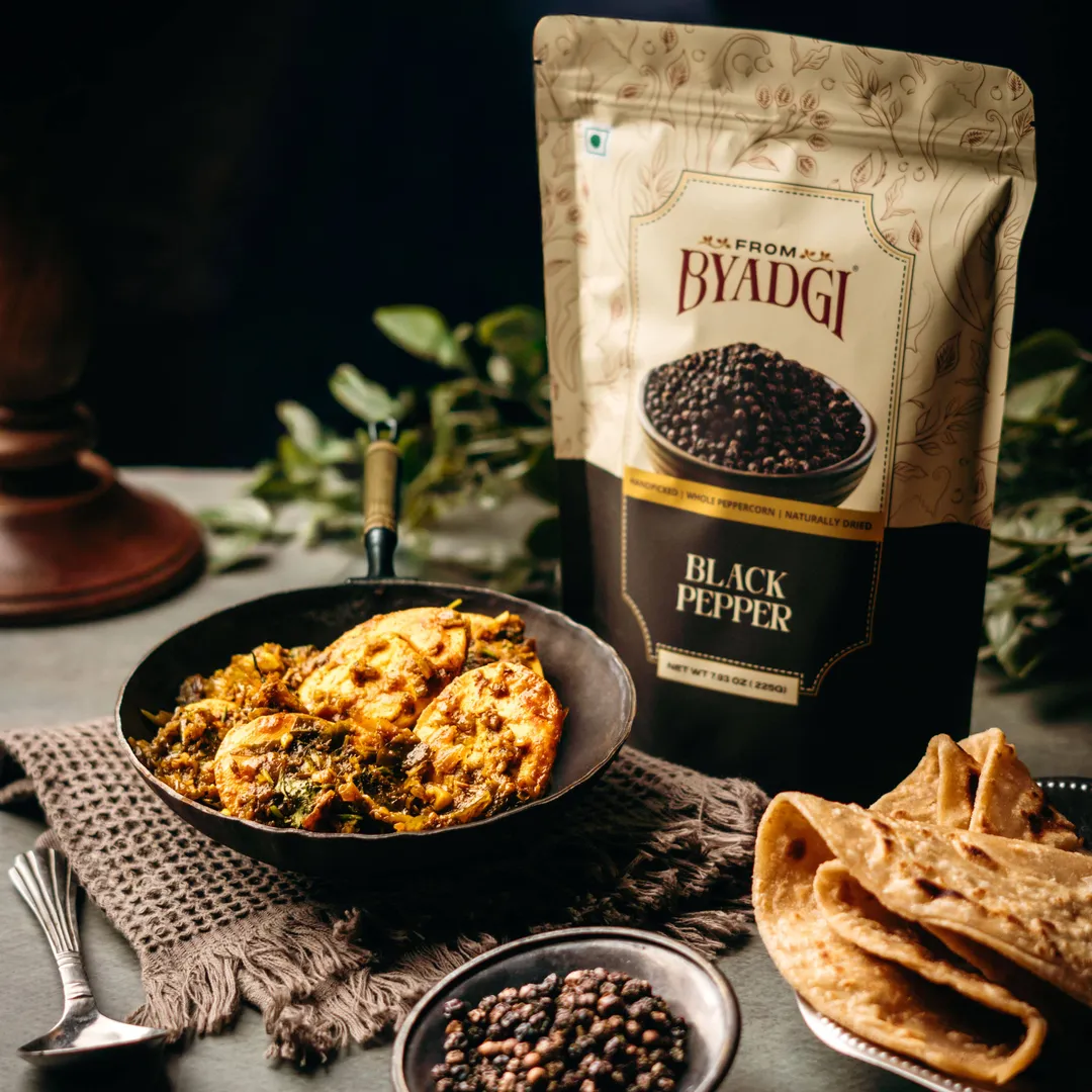Black Peppercorns Whole, 8oz | Bold & Fresh | Non-GMO Verified
