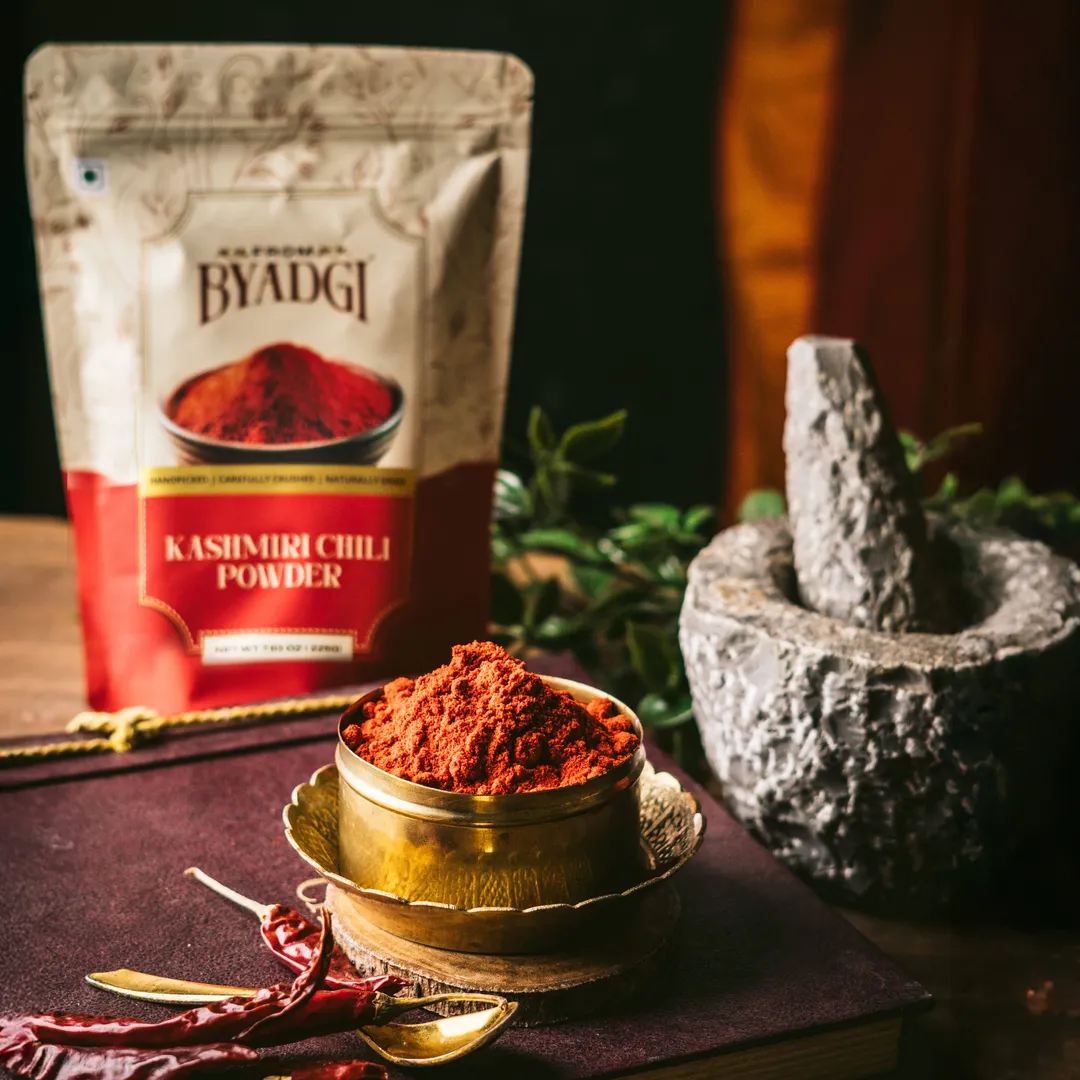Kashmiri Red Chili Powder, 8oz | Chef's Color | Non-GMO Verified