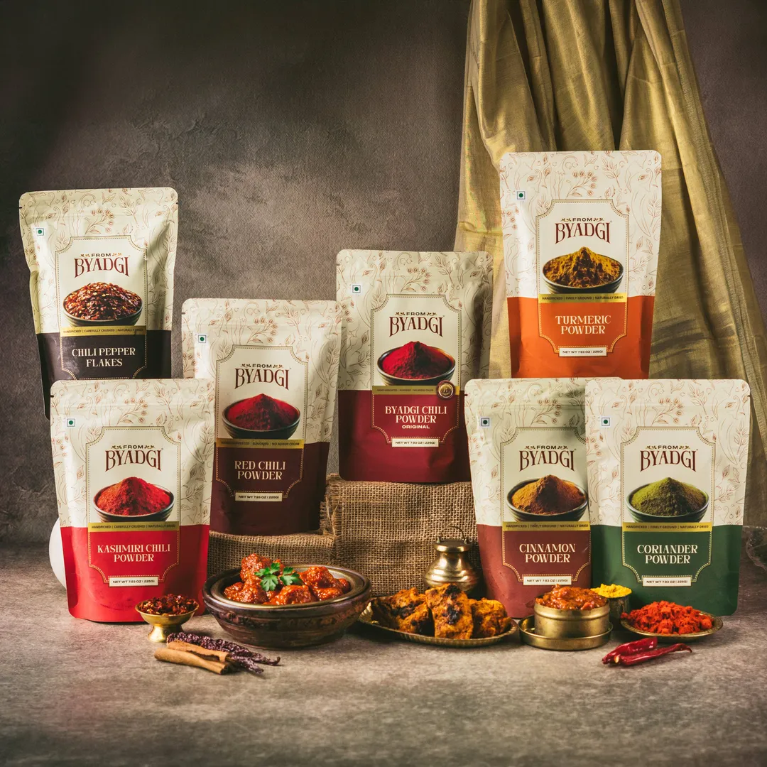 The Spice Shelf | 7 Premium Indian Spices | Non-GMO Verified
