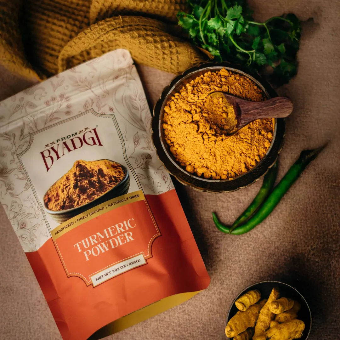 Turmeric Powder, 8oz | Golden & Pure | Non-GMO Verified
