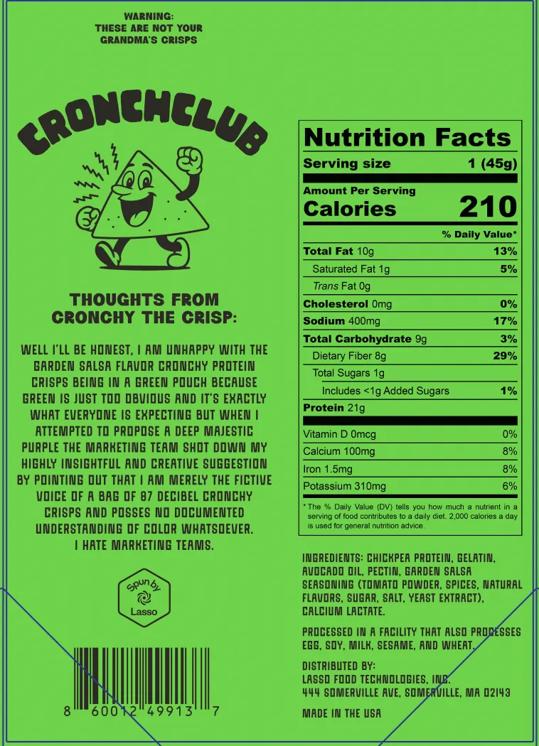 CronchClub - Garden Salsa - 12 Pack