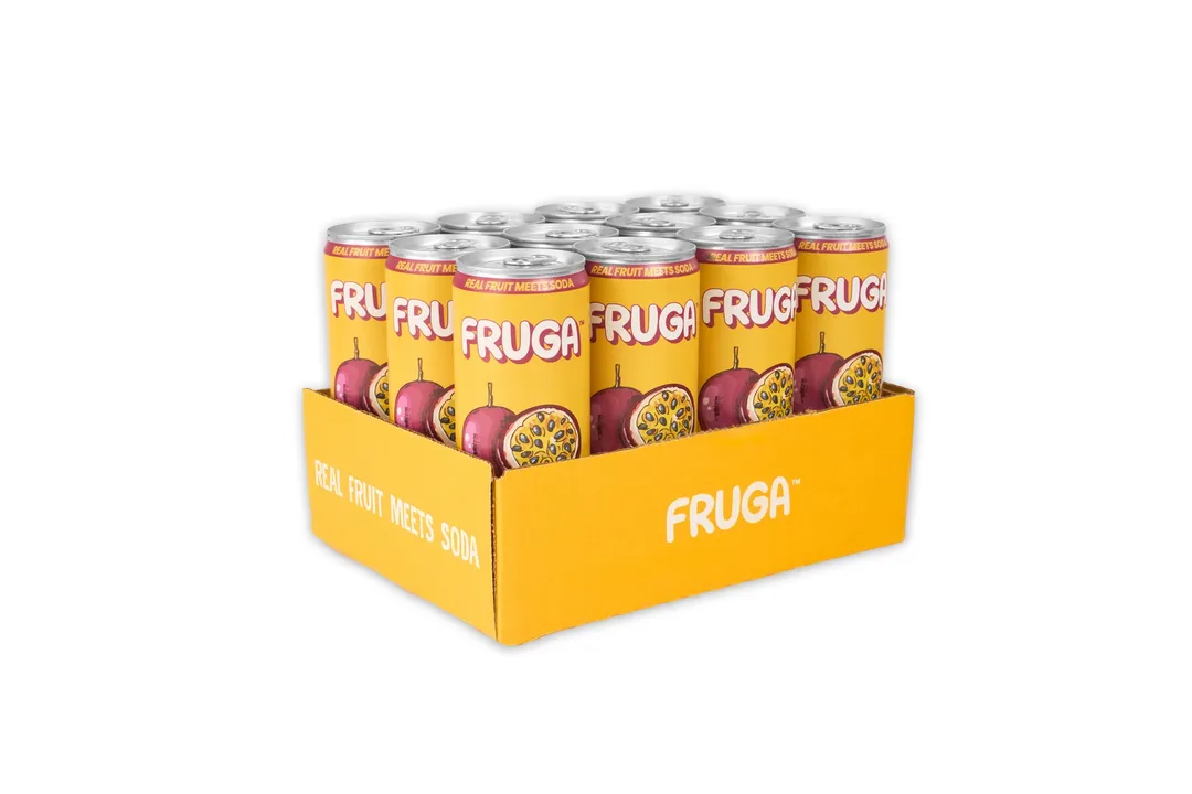 FRUGA Passion Fruit Soda 12-Pack
