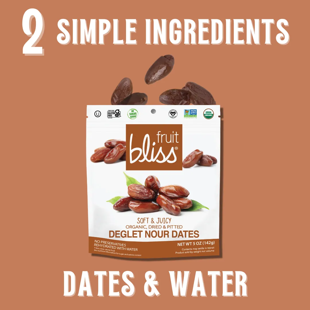 Organic Soft & Juicy Deglet Nour Dates
