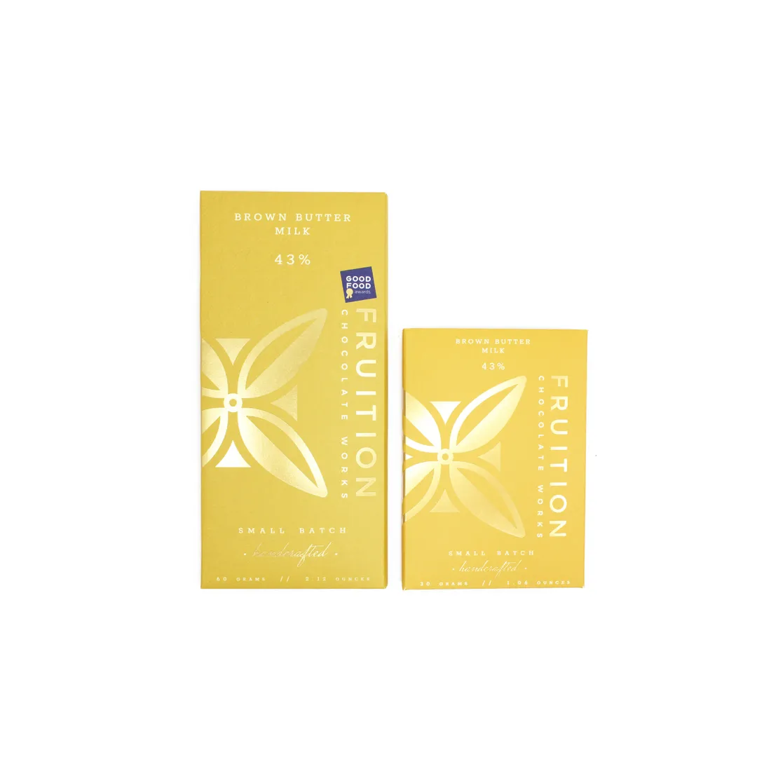 Mini Milk Chocolate Bar: Brown Butter Milk 43%