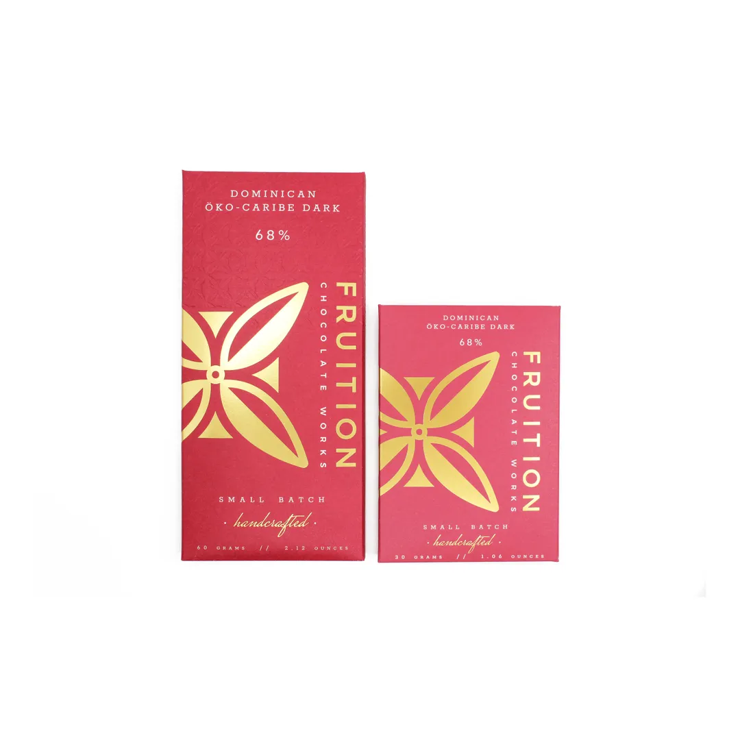 Mini Dark Chocolate Bar: Dominican Oko-Caribe 68%