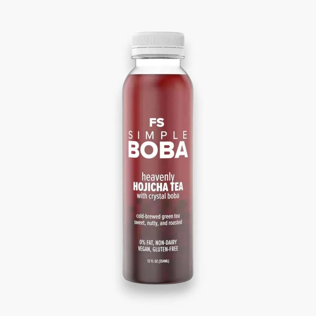 Heavenly Hojicha Green Tea + Crystal Boba (12-Pack)