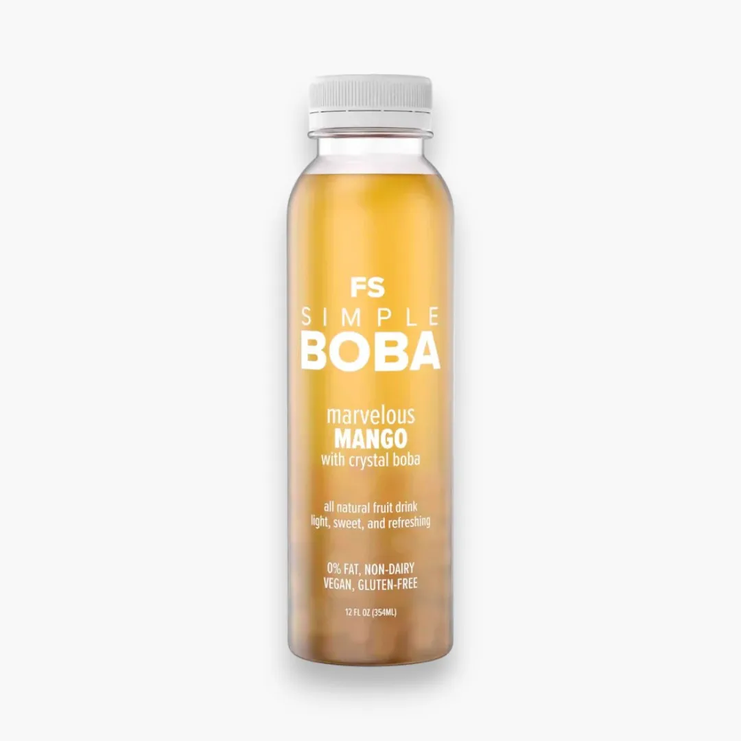 Marvelous Mango Juice + Crystal Boba (6-Pack)