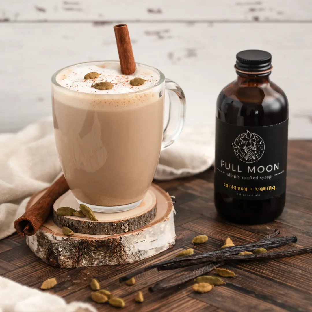 Cardamom Vanilla Simple Syrup