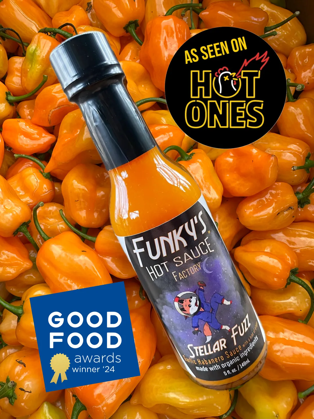 Stellar Fuzz (hot) - As seen on Hot Ones Season 23!
