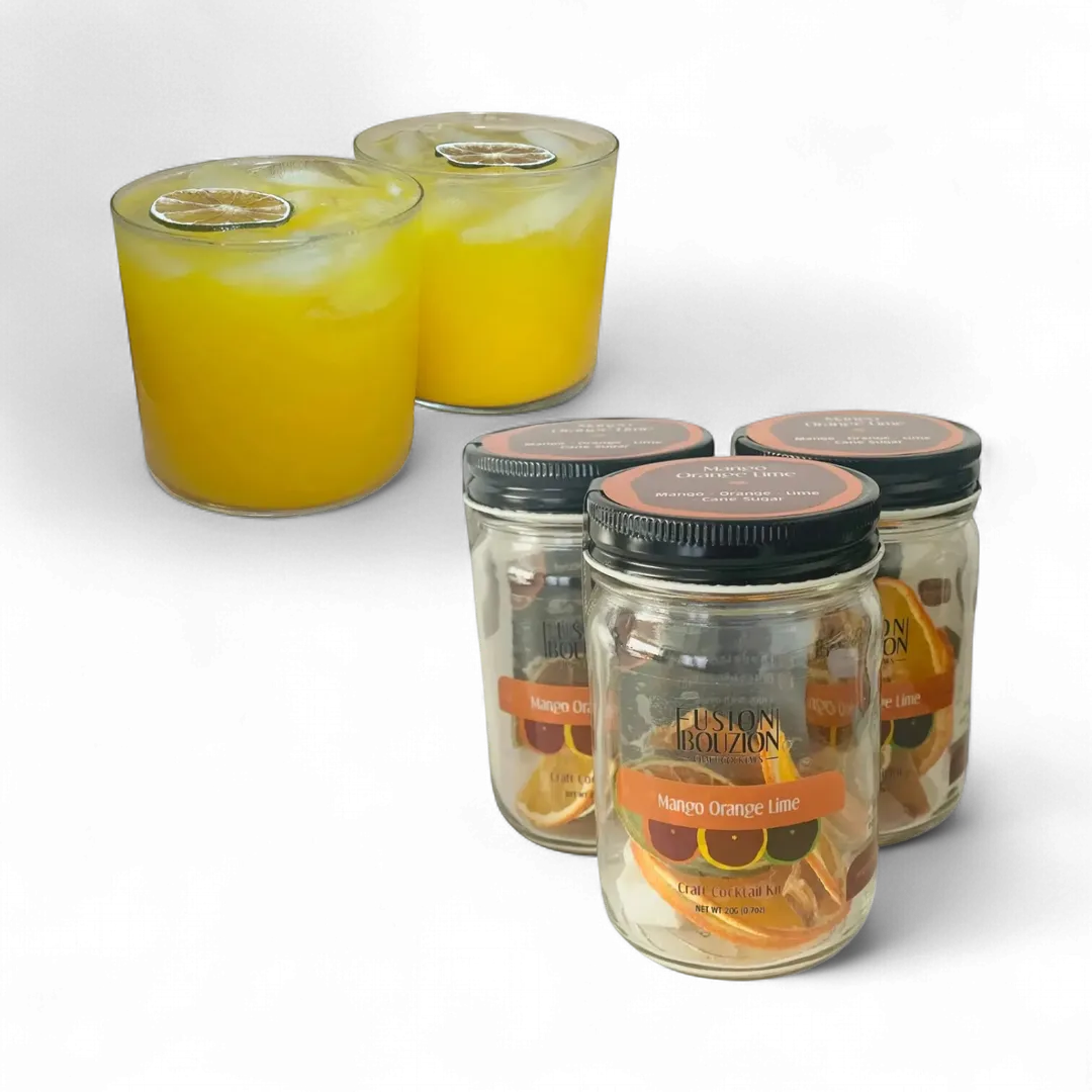 Mango Orange Lime: Craft Cocktail Infusion Kit