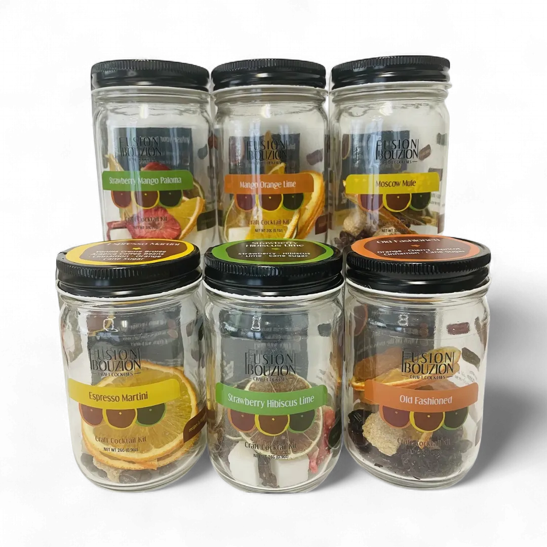 Strawberry Hibiscus Lime: Craft Cocktail Infusion Kit