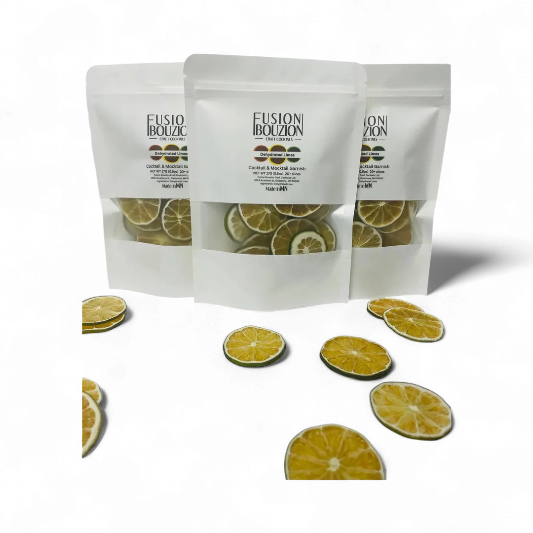 Dehydrated Lime Garnish Case