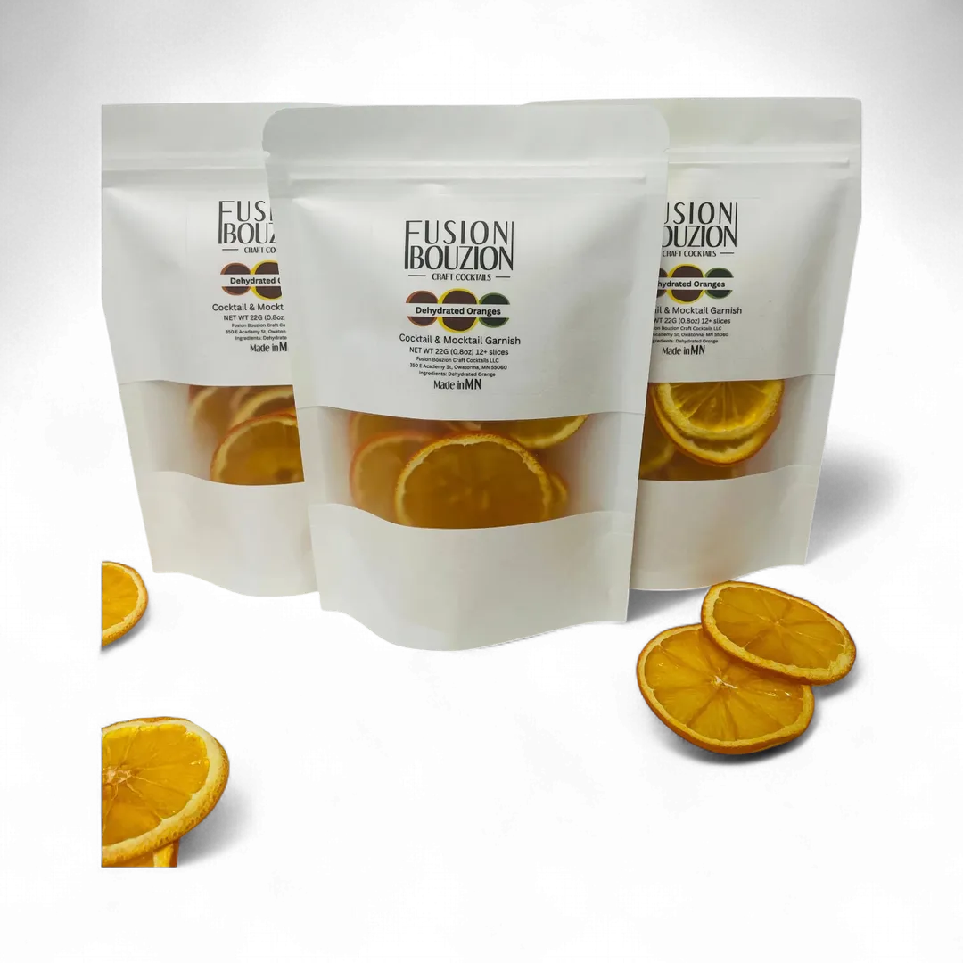 Dehydrated Orange Garnish Case