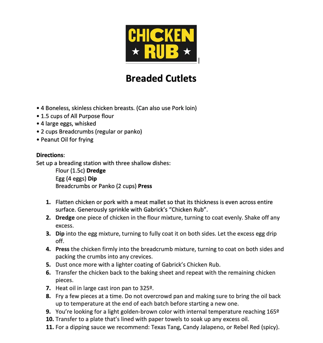 Chicken Rub Seasoning