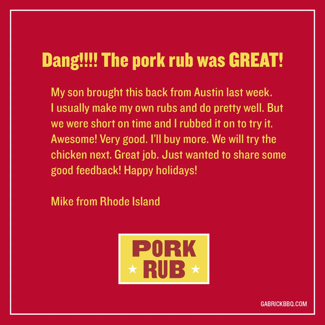 Pork Rub Seasoning