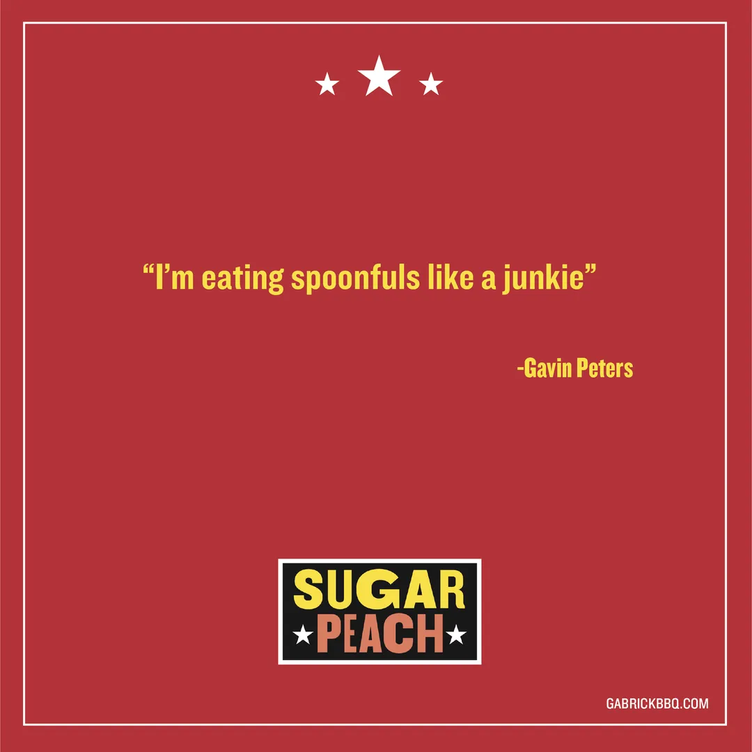 Sugar Peach BBQ Sauce
