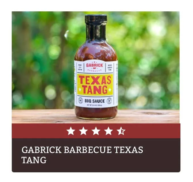 Texas Tang BBQ Sauce