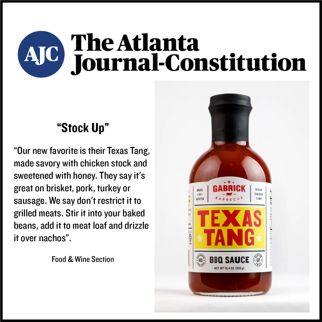 Texas Tang BBQ Sauce