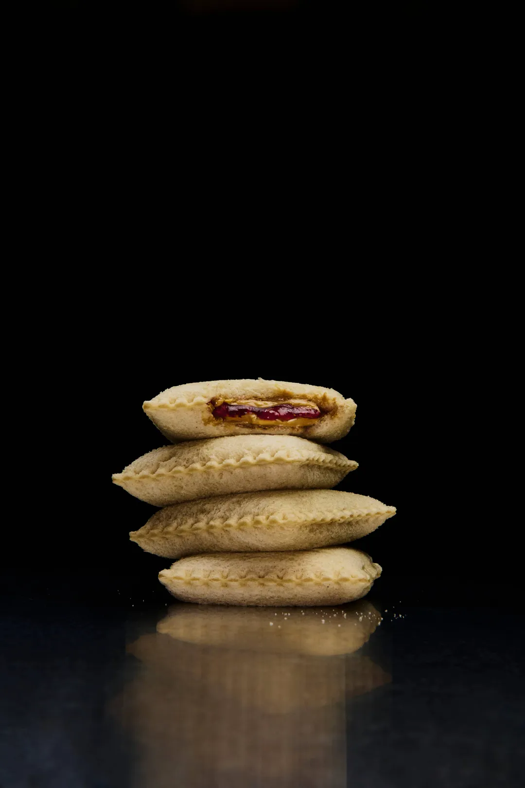 Frozen Crustless PB&J Sandwiches — Strawberry Cardamom, 24-Case