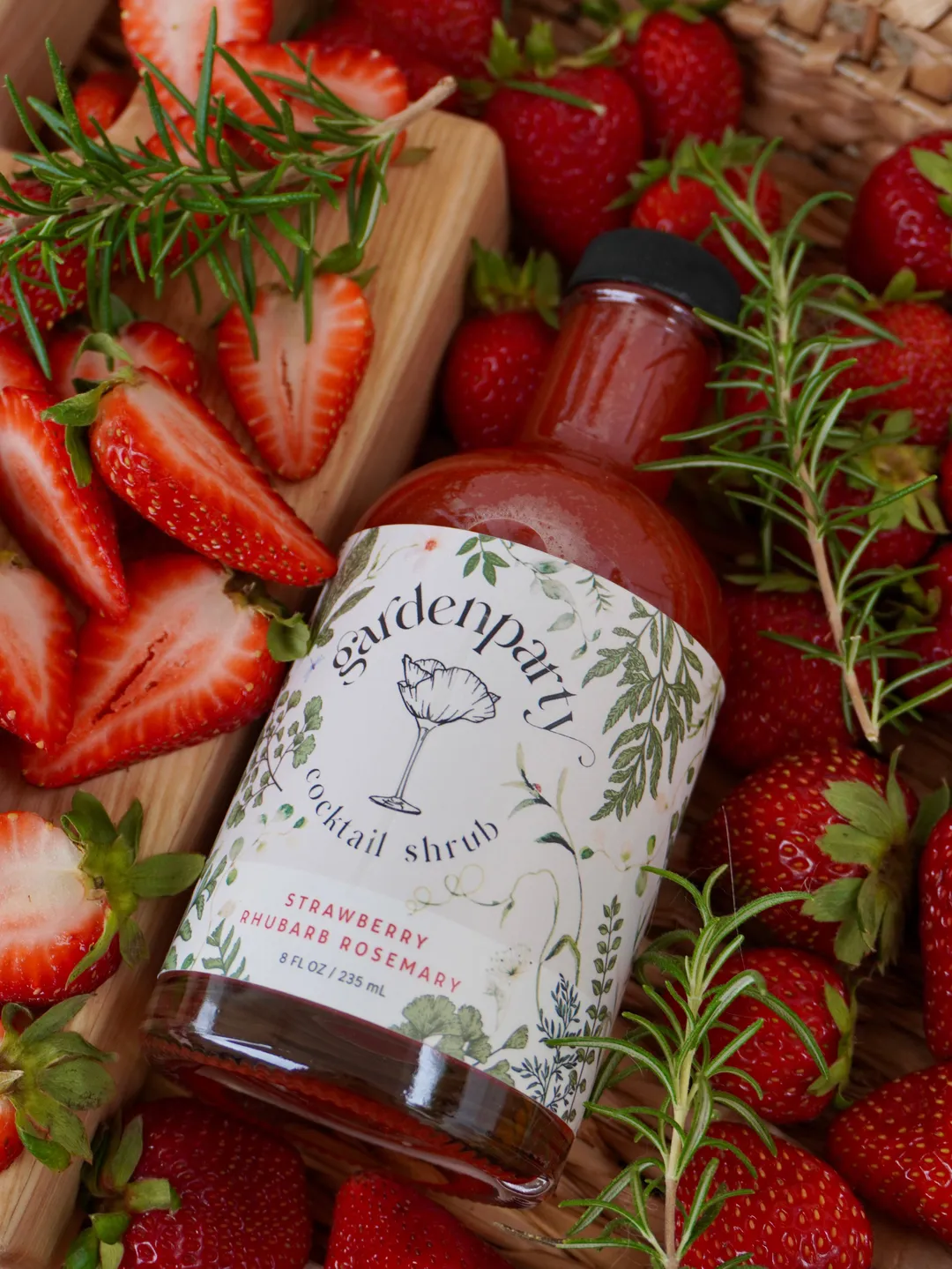 Strawberry Rhubarb Rosemary