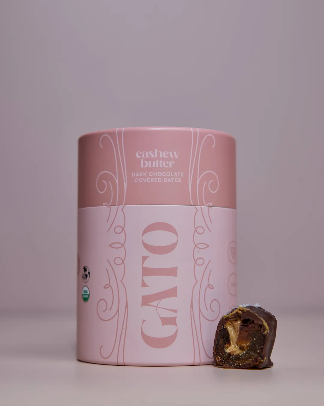 Chocolate Covered Dates with Cashew Butter & Walnut (x6 per tube)