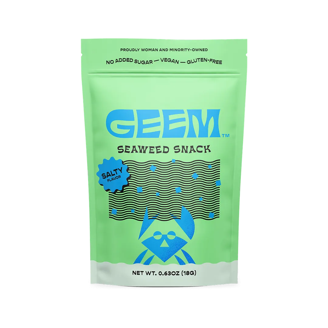 Salty 18 grams - Geem - Korean seaweed snack chip