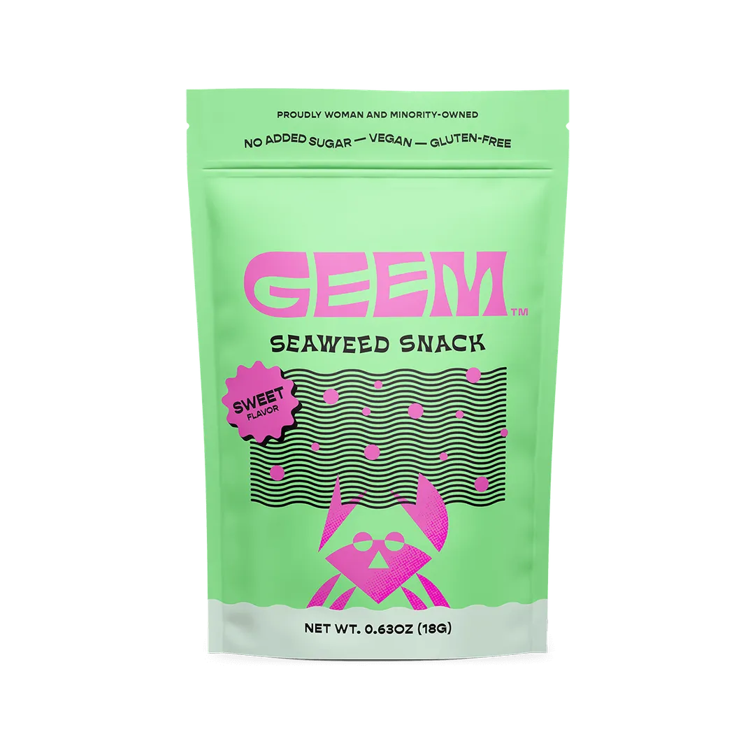 Sweet 18 grams - Geem - Korean seaweed snack chip