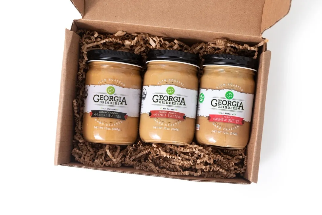 Georgia Grinders Cashew Butter & Organic Peanut Butter: Trio