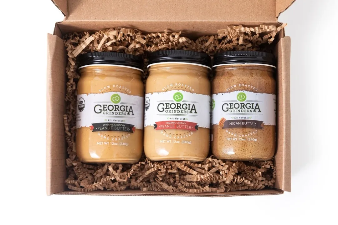 Georgia Grinders Pecan Butter & Organic Peanut Butter: Trio