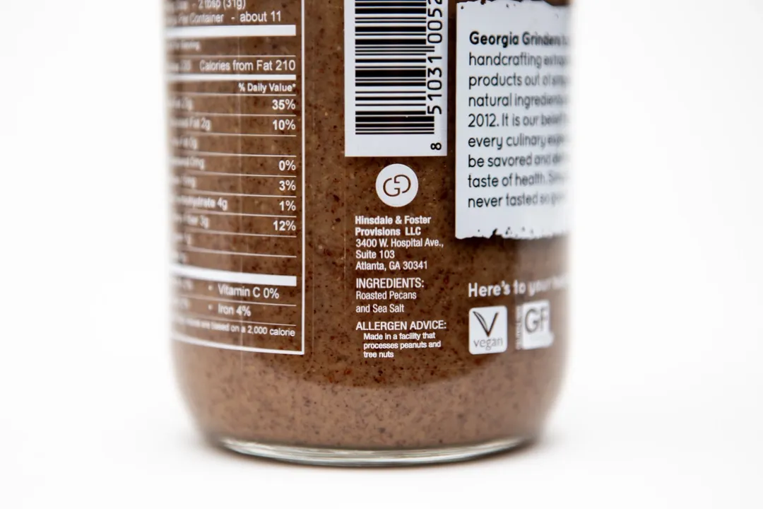 Georgia Grinders Pecan Butter (6 Pack)