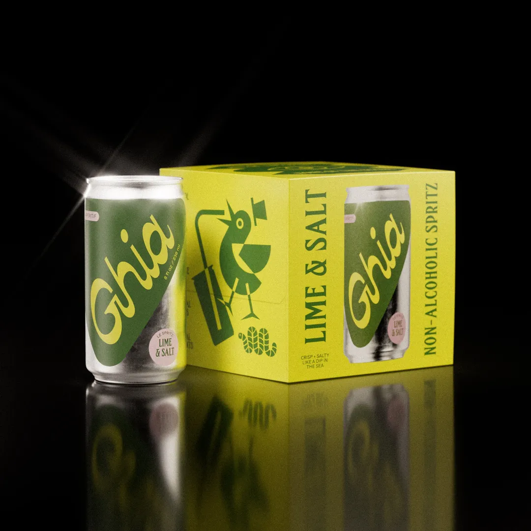 Le Spritz - Ghia Lime + Salt - Case of 24 (4-pks)
