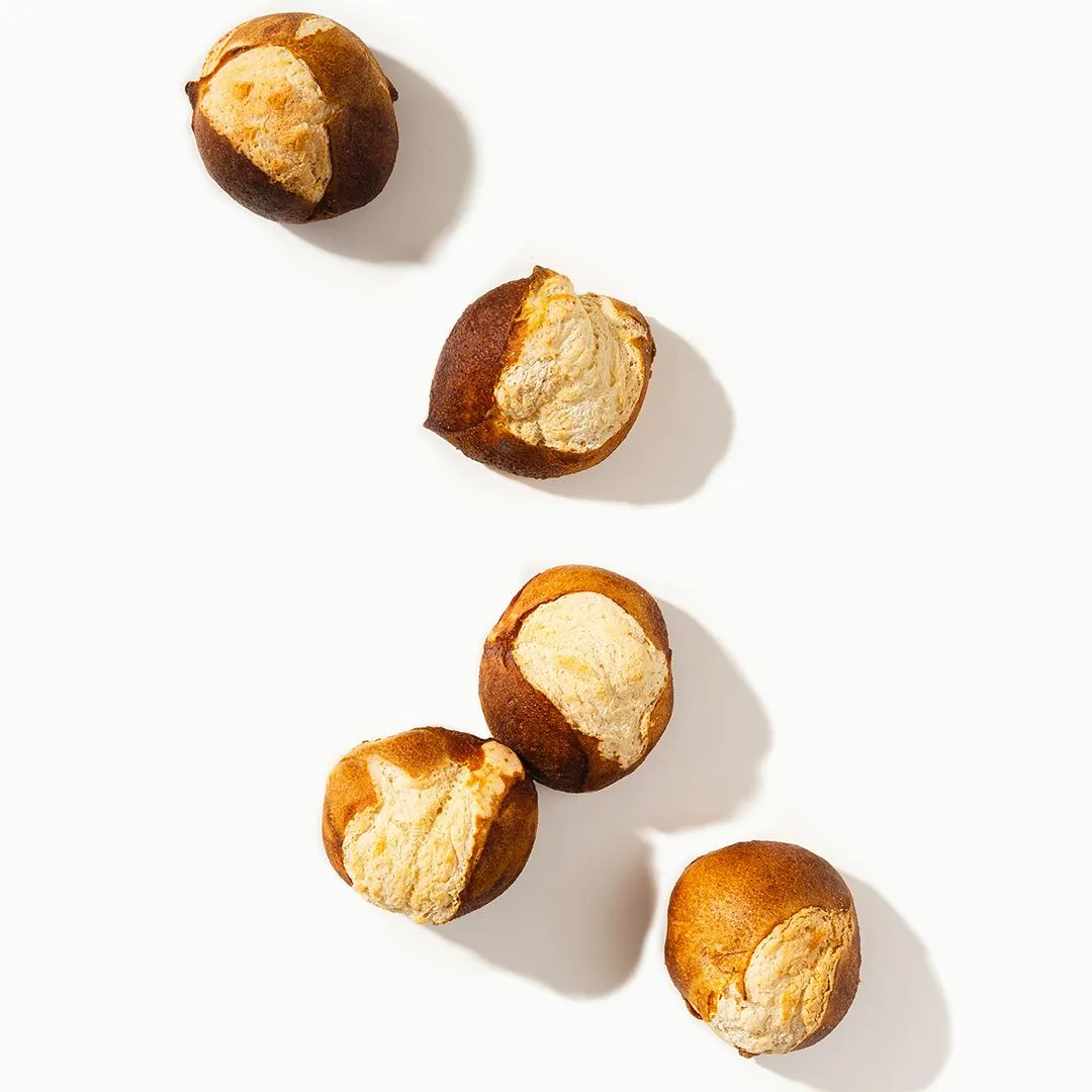 Gluten-Free Pretzel Rolls – Artisan, Dairy-Free, 8-Pack