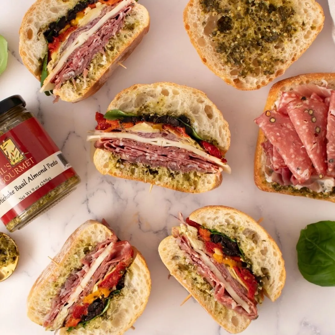 Artichoke Basil Almond Pesto
