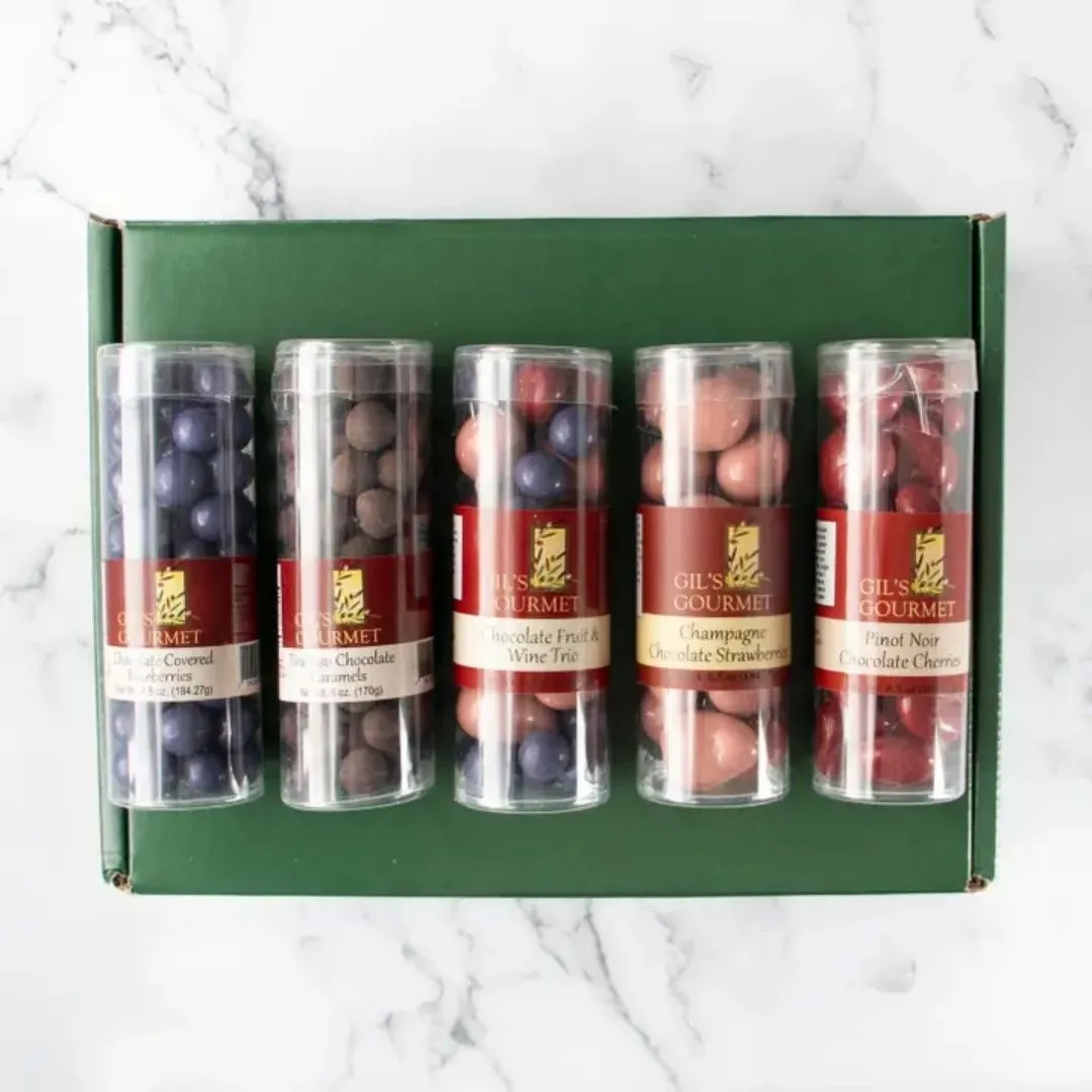 Chocolate Fruit & Wine Trio