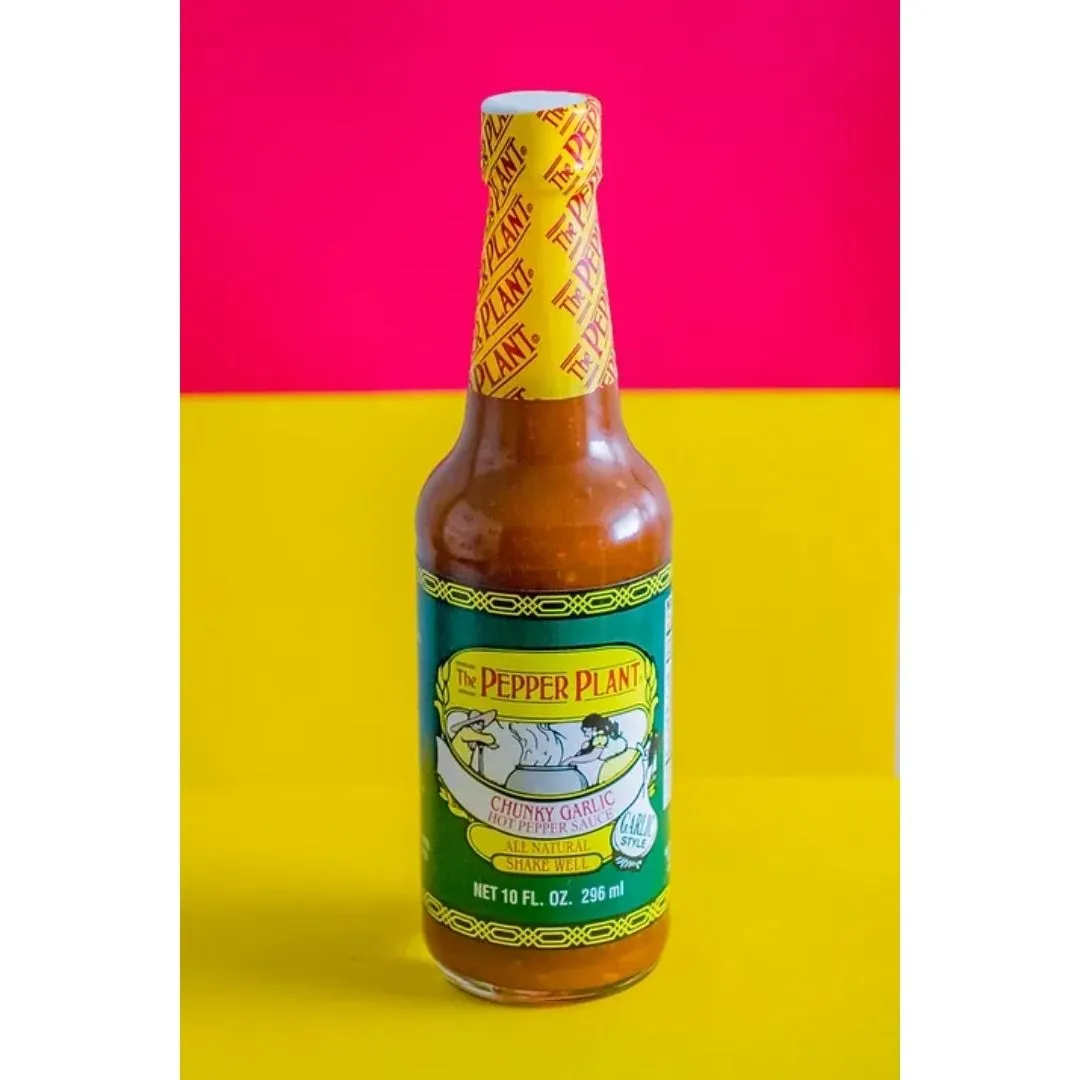 Chunky Garlic Pepper Plant Sauce