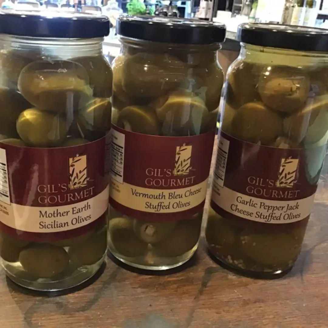 Garlic Pepper Jack Olives