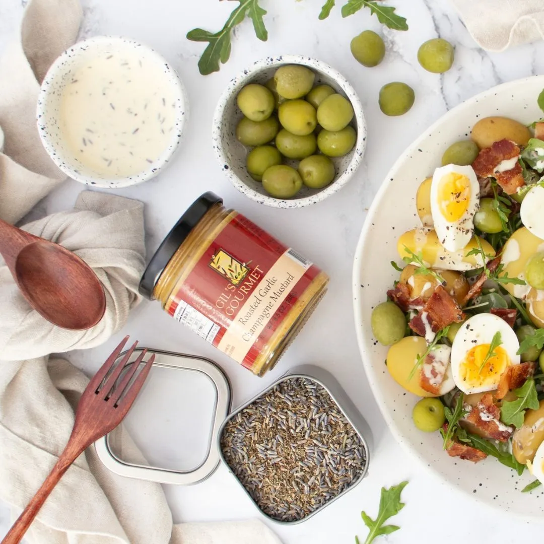 Roasted Garlic Champagne Mustard