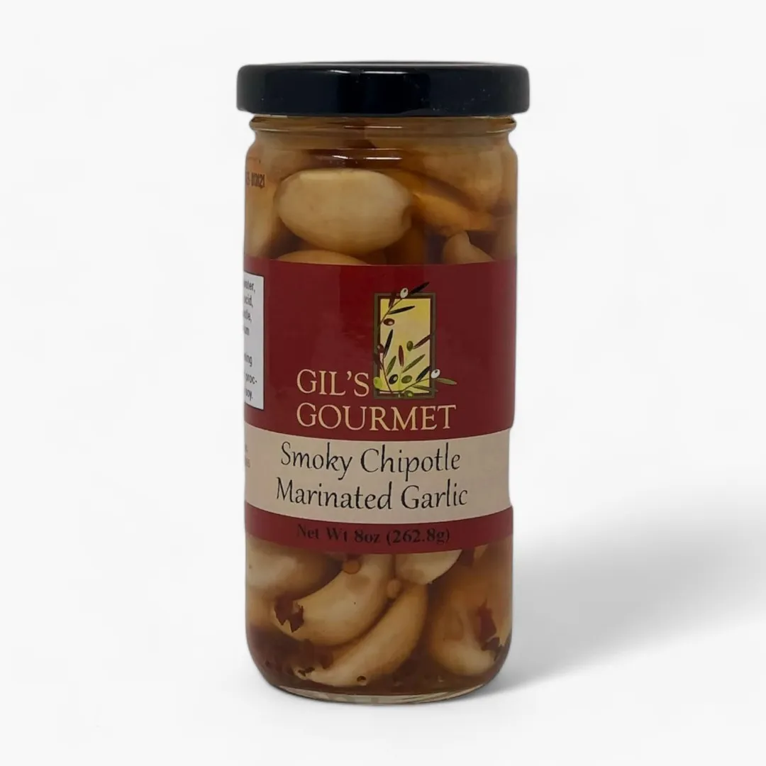 Smoky Chipotle Marinated Garlic