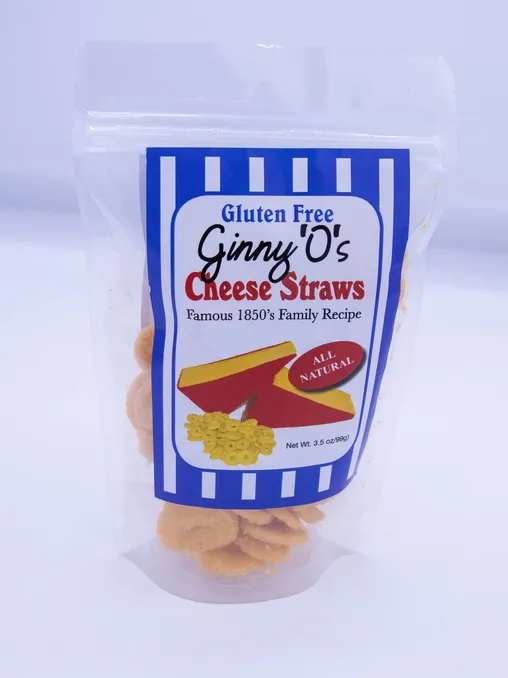 1.5 oz Gluten-Free Cheddar Cheese Straws