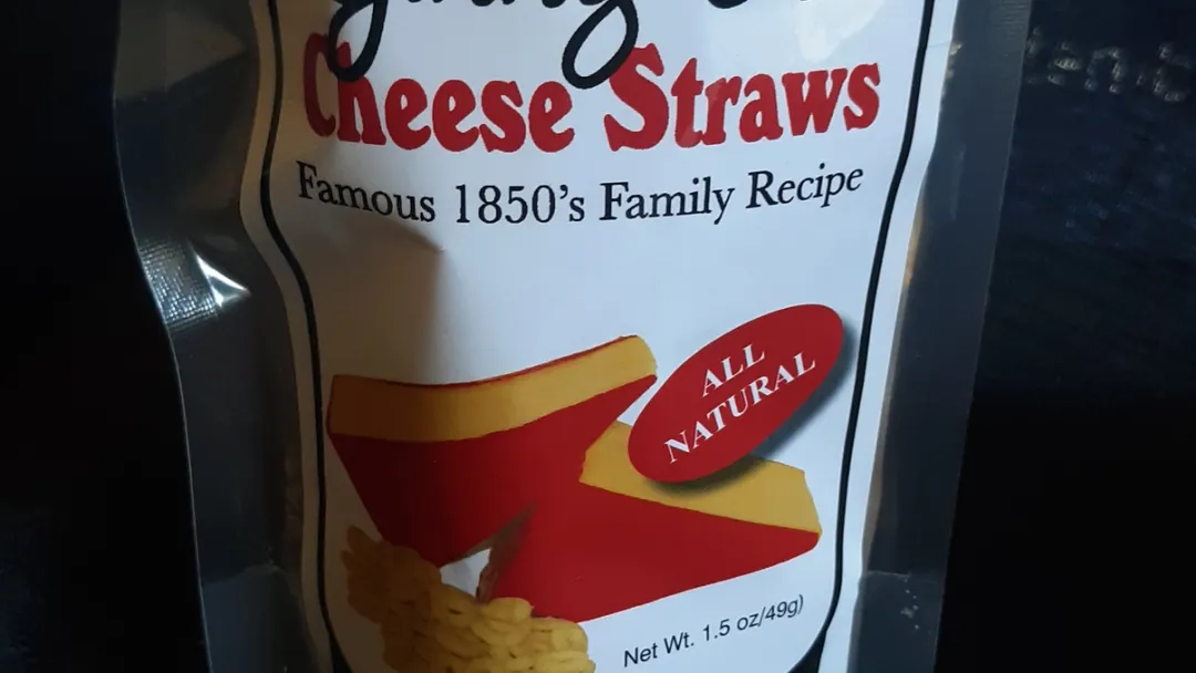 Holiday Ginny O's Cheese Straws- Clip Strip