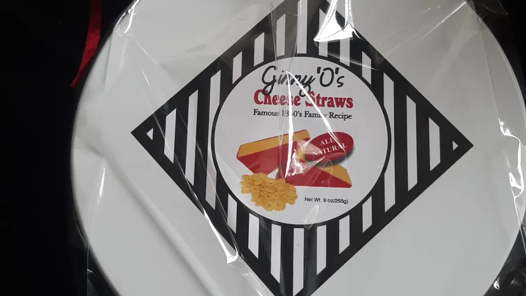 Original Cheddar Cheese Straw Tin