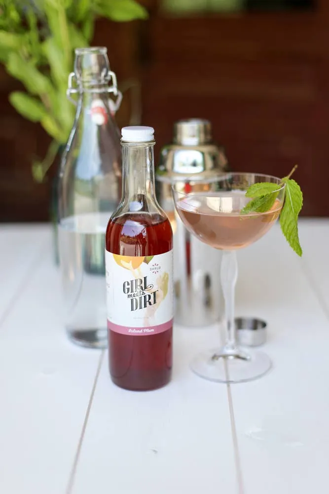 Island Plum Shrub 12.7fl oz
