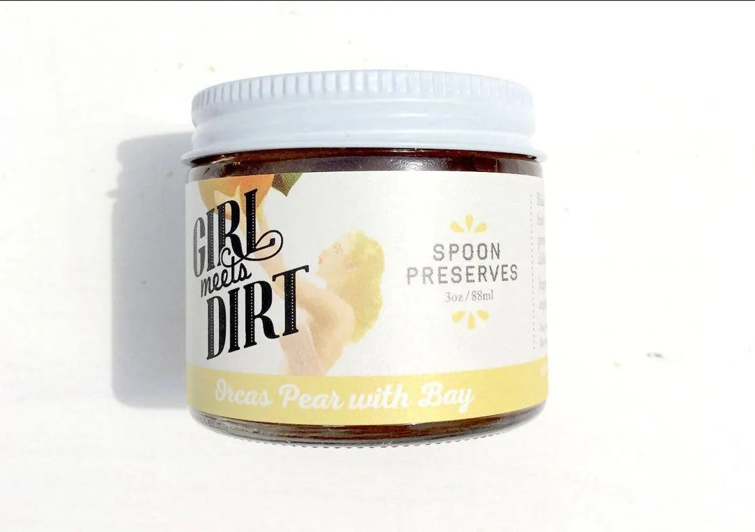 Orcas Pear with Bay Mini Spoon Preserves 3oz