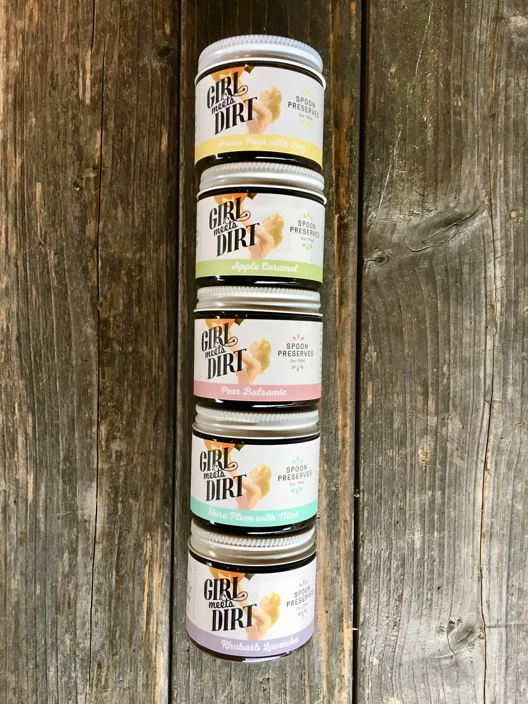 Salted Apple Caramel Mini Spoon Preserves 3oz 