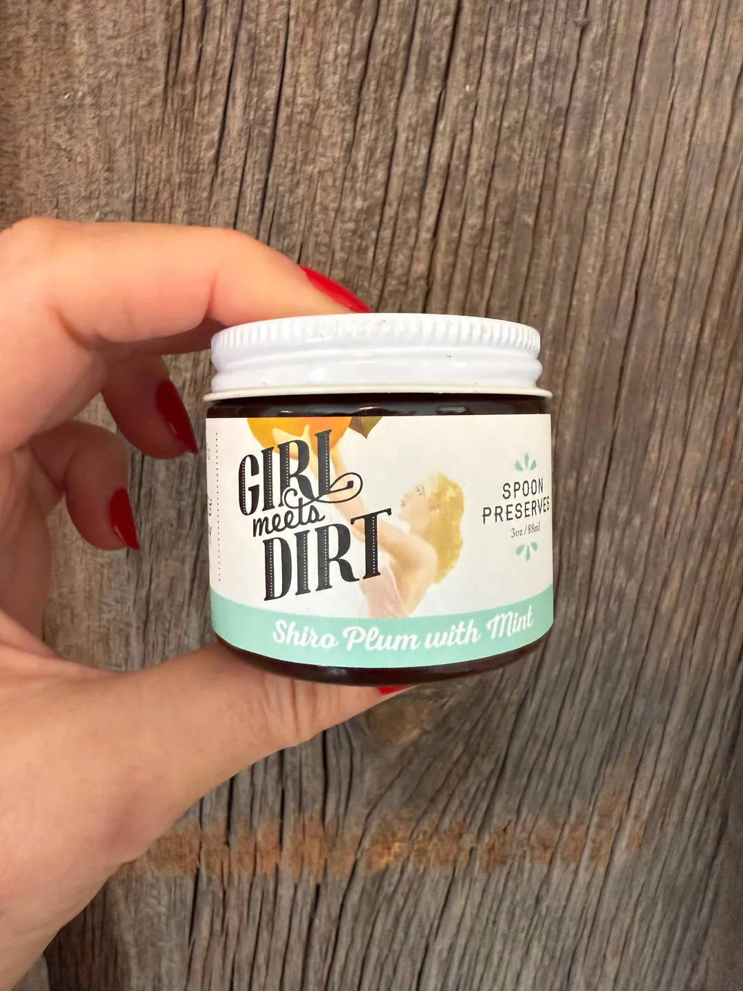 Shiro Plum with Mint Mini Spoon Preserves 3oz