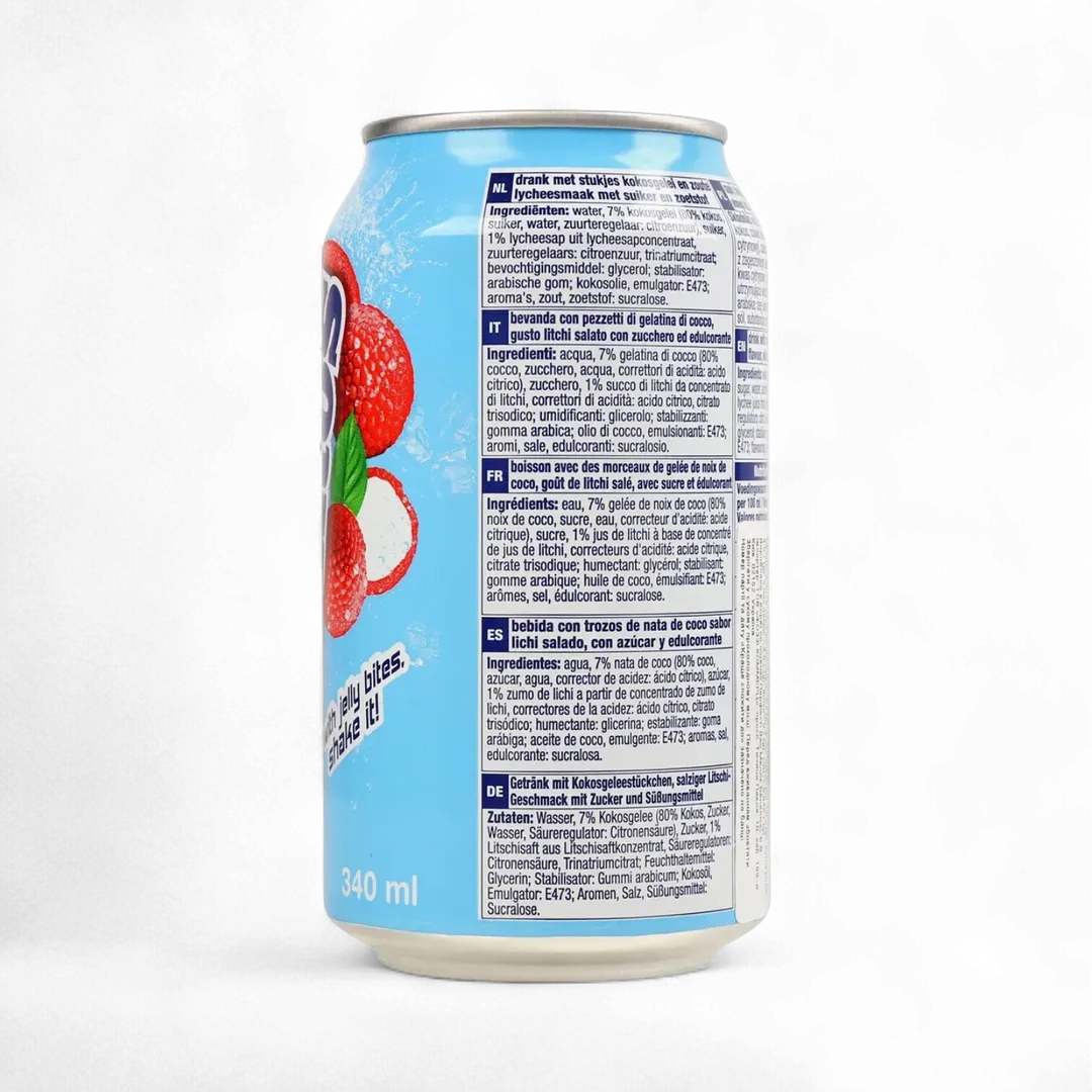 Mentos Salty Lychee w/ Jelly Bites 340ml (Korea)