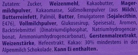 Milka & Lu 87g (Germany)