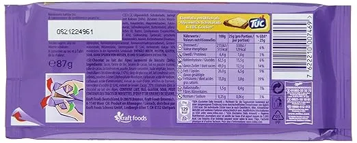 Milka & Lu 87g (Germany)